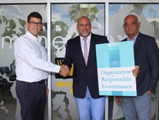 L-R: Matthew Aubry, Executive Director, Organization for Responsible Governance; Marc Hohnstein, President, Modinet Global and Arthur Thompson, Managing Partner, Modinet Global