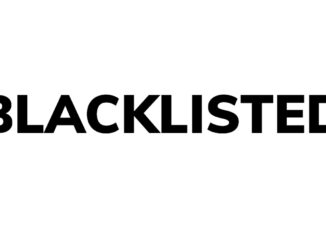 The word Blacklisted