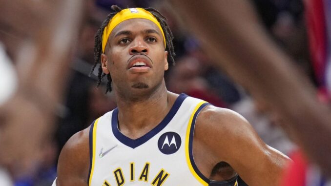 Indiana Pacers shooting guard Buddy Hield.